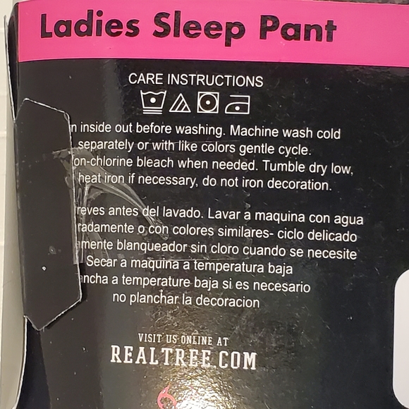 Ladies Sleep Pants Realtree Camo - Picture 4 of 6